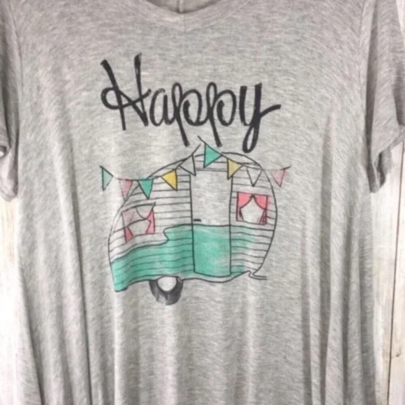 Altar’d State Happy Camper Tee - Picture 2 of 5